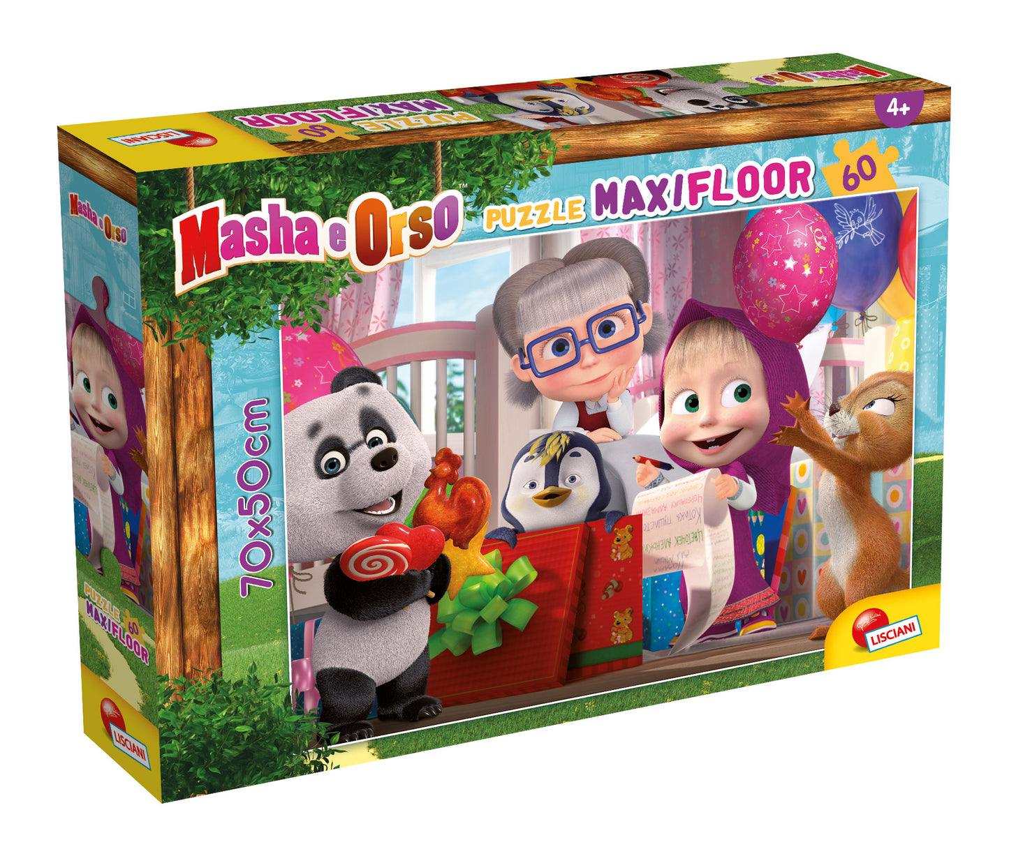 Masha Puzzle Maxifloor 60 Masha e Orso