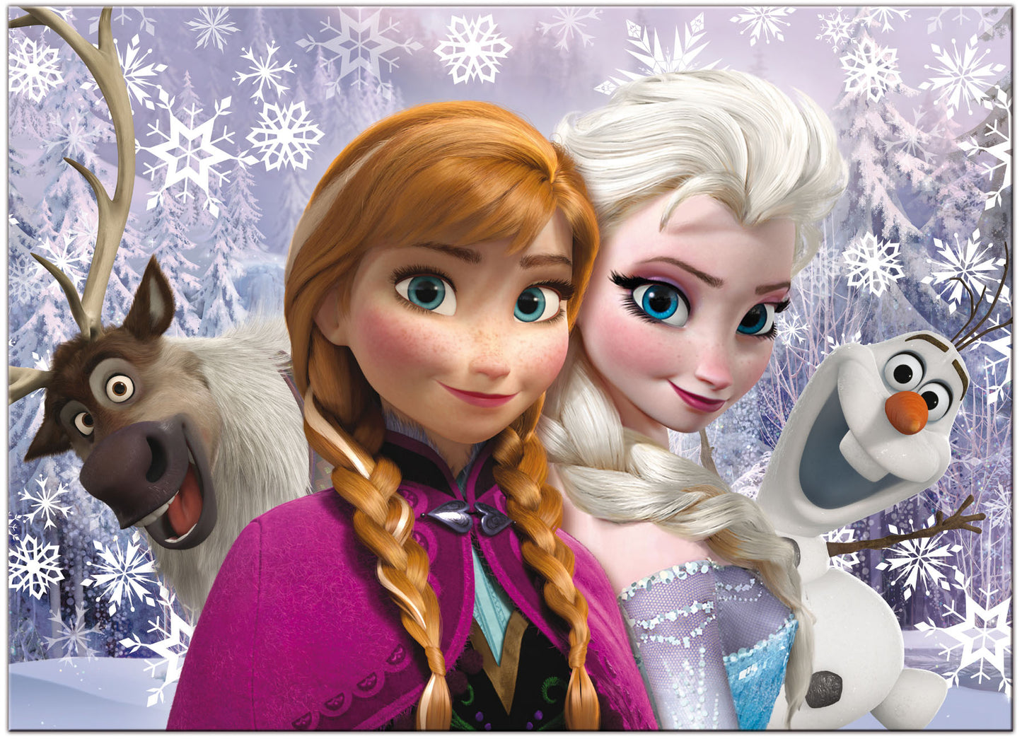 Disney Puzzle Df Maxi Floor 60 Frozen Sisters Forever