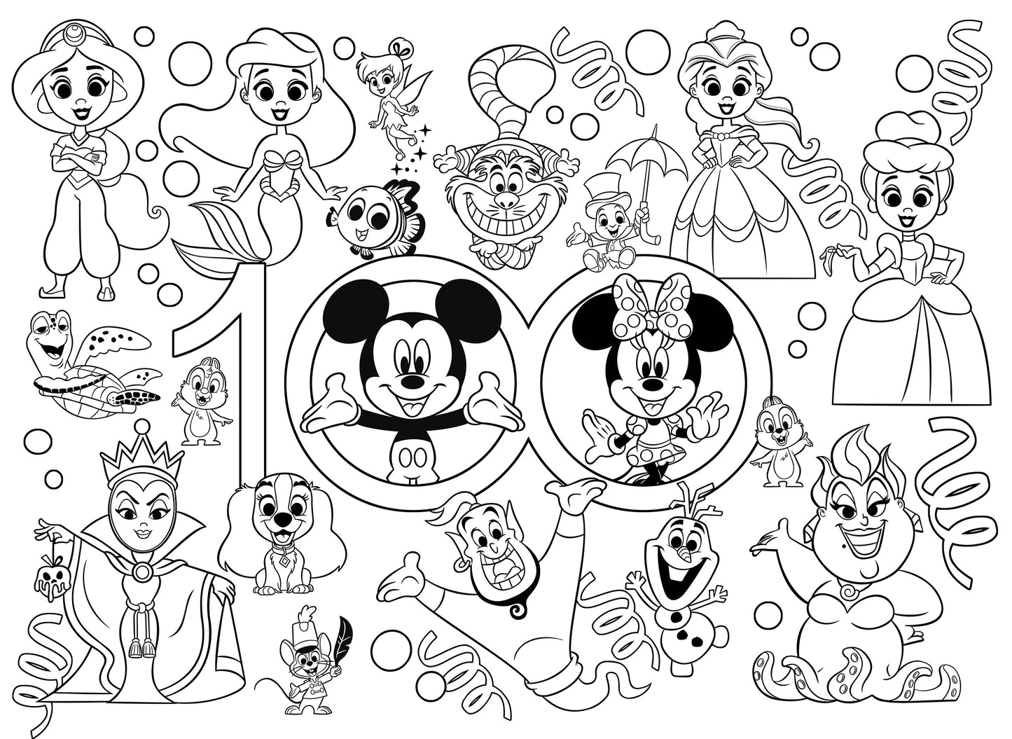 Disney Puzzle Df Maxifloor 150 Disney 100 – Multicharacter