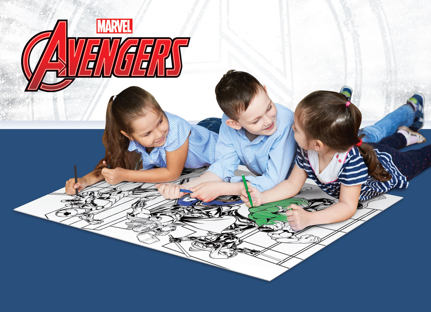 Marvel Puzzle Df Maxi Floor 150 Avengers
