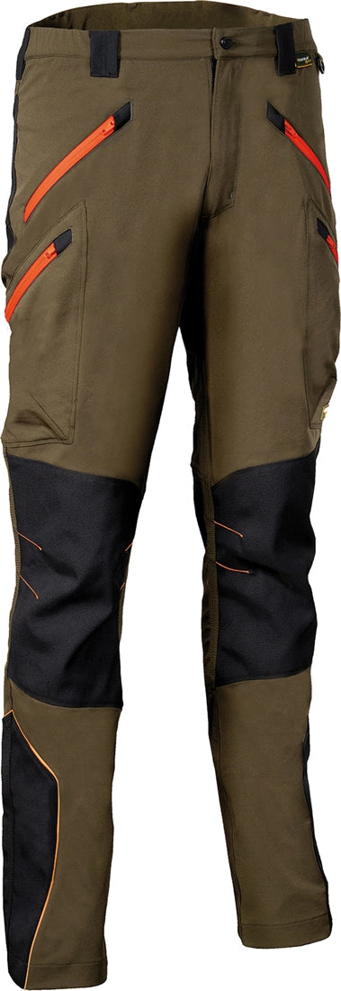 VELTEN pantaloni (Lavoro-Caccia) FANGO-NERO-ARANCIO