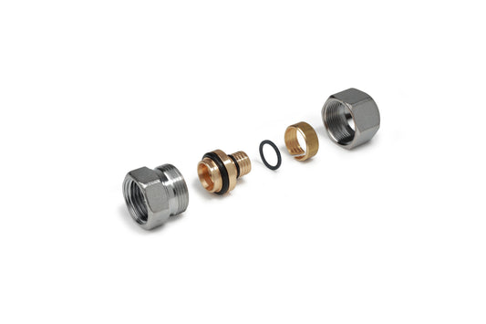 Raccordo diritto femmina, per tubi in plastica o multistrato - Store F.lli Adornetto srl