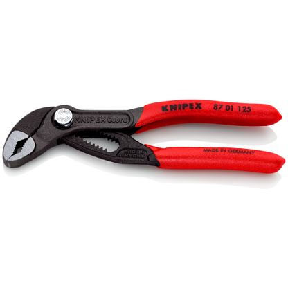 KNIPEX Cobra Pinza 125mm regolabile di nuova generazione per tubi e dadi 8701125 - Store F.lli Adornetto srl