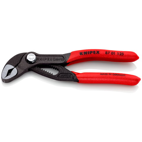 KNIPEX Cobra Pinza 125mm regolabile di nuova generazione per tubi e dadi 8701125 - Store F.lli Adornetto srl