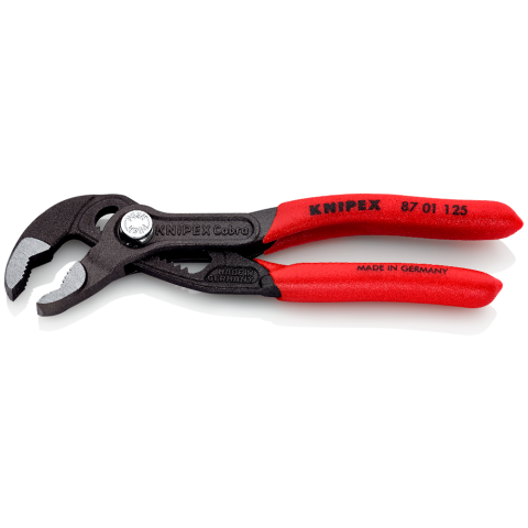 KNIPEX Cobra Pinza 125mm regolabile di nuova generazione per tubi e dadi 8701125 - Store F.lli Adornetto srl