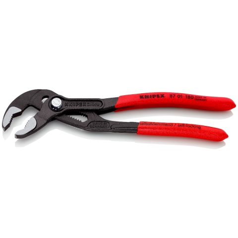 KNIPEX Cobra Pinza 180mm regolabile di nuova generazione per tubi e dadi 8701180 - Store F.lli Adornetto srl