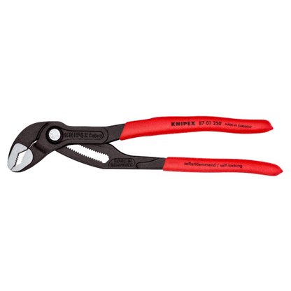 KNIPEX Cobra Pinza 250mm regolabile di nuova generazione per tubi e dadi 8701250 - Store F.lli Adornetto srl