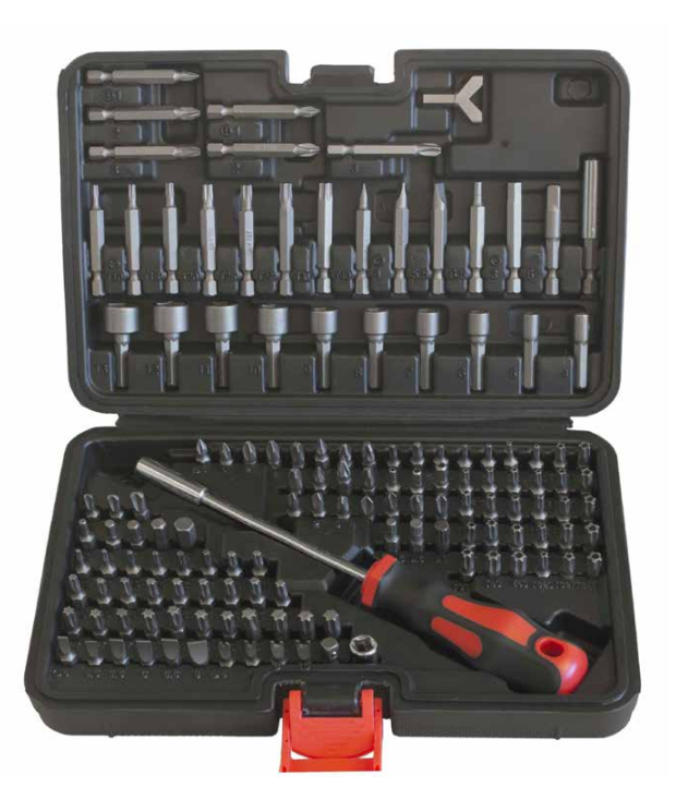 ASSORTIMENTI 138Pcs. INSERTI E CHIAVI 1/4”+ GIRAVITE - Store F.lli Adornetto srl