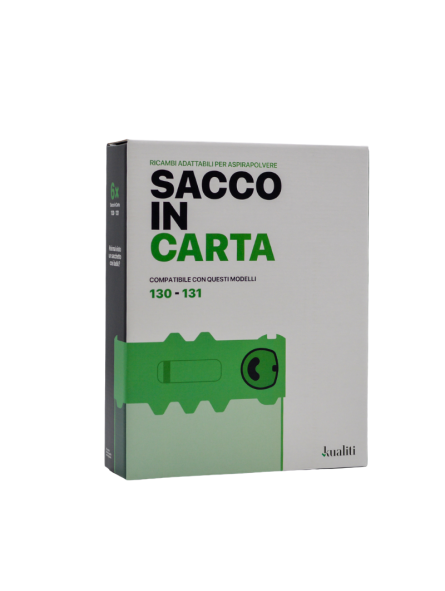 Sacchetti in carta compatibili a modelli VK 130-131 (Cf 6 pezzi)