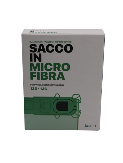 Sacchetti in microfibra compatibili a modelli VK 135-136 (Cf 6 pezzi)