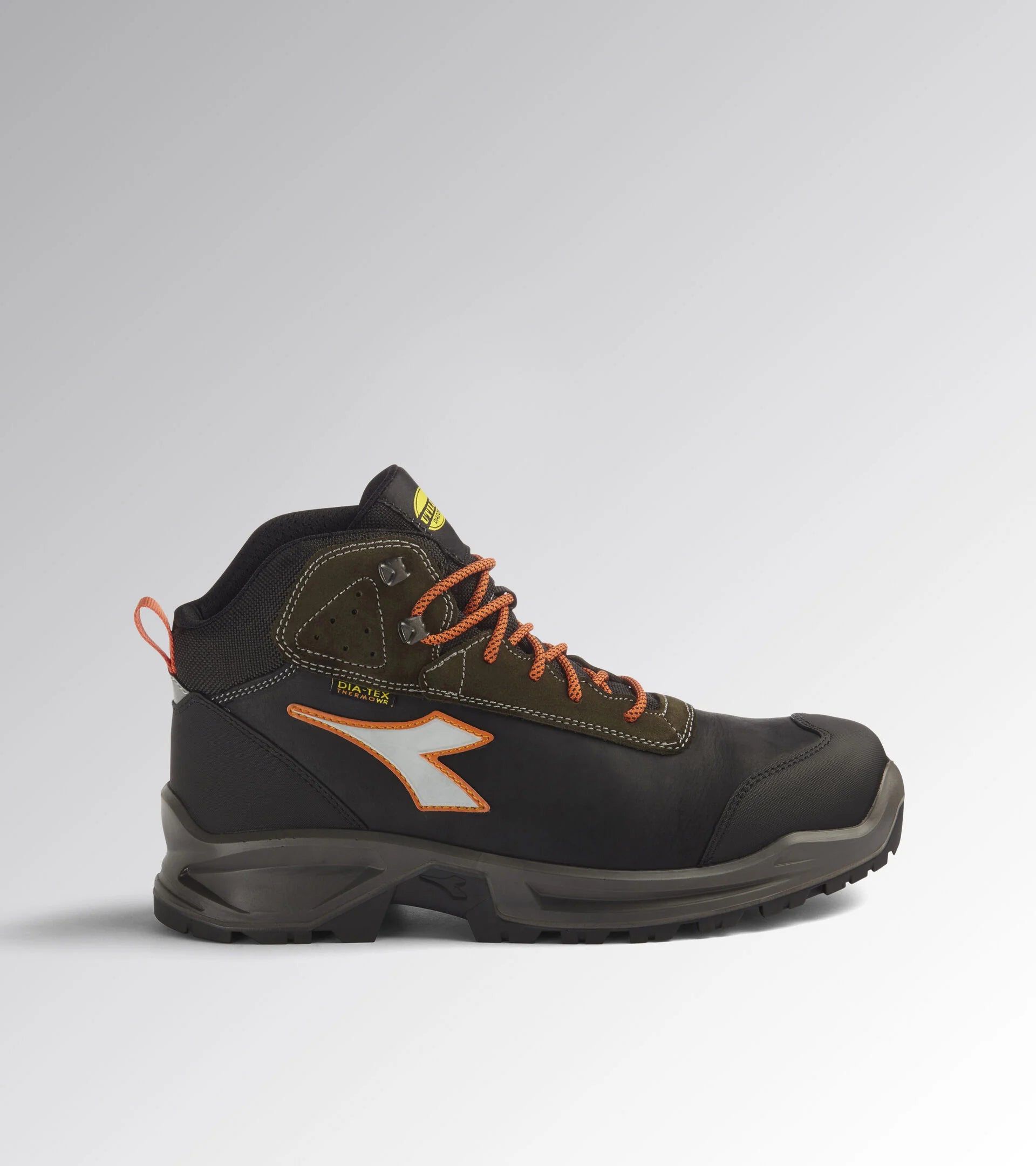 DIADORA UTILITY SPORT DIATEX MID S3 WR CI SRC NERO/VERDE RABBIA - Store F.lli Adornetto srl