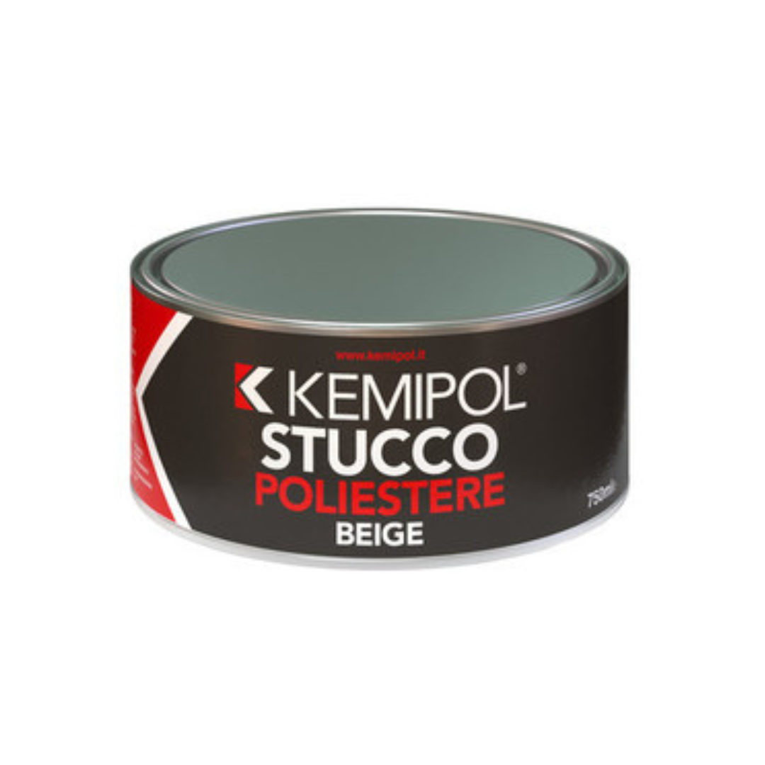 STUCCO POLIESTERE BICOMPONETE KEMIPOL 0,750 L