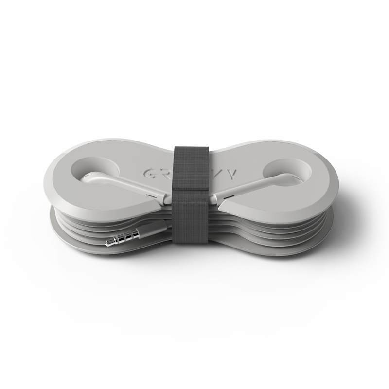 Auricolari + avvolgi cuffie Jack 3,5