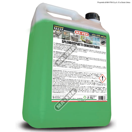 HORECA Splendorpiatti Concentrato Detergente liquido per stoviglie 5KG