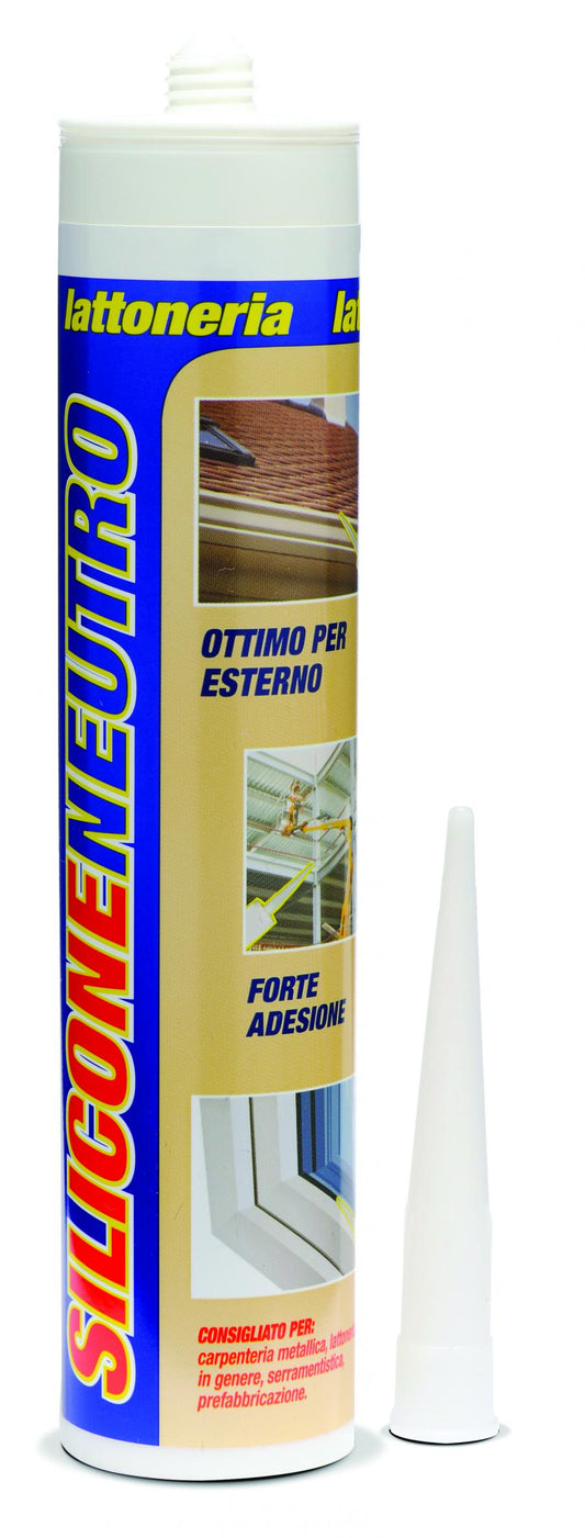 SILICONE Neutro Lattoneria, Testa di Moro  ML.280 - Store F.lli Adornetto srl