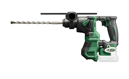 HIKOKI TASSELATORE DH12DD, SDS-Plus a batteria 12V Li-Ion 2x 4,0 Ah"BSL1240M"+ caricabatterie "UC12SL" con valigetta stackable "DH12DDWHZ"