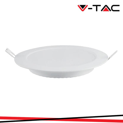 24w led backlit recessed panel rotondo v-tac