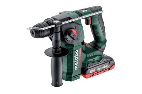 METABO BH 18 LTX BL 16 (600324800) MARTELLO A BATTERIA 18V 2X4AH LIHD; CARICABATTERIA ASC 55; METABOX 145 L - Store F.lli Adornetto srl