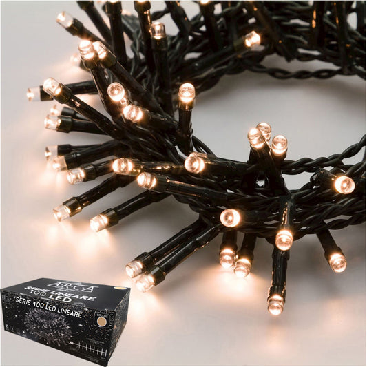 Catena Luminosa Led Interno Esterno 300LED 12 Metri