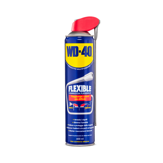 WD-40 Prodotto Multifunzione lubrificante ML.600 con asta FLEXIBLE - Store F.lli Adornetto srl